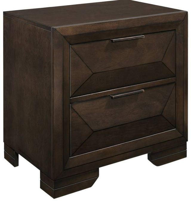 Homelegance® Chesky Warm Espresso Nightstand-0