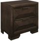 Homelegance® Chesky Warm Espresso Nightstand-0