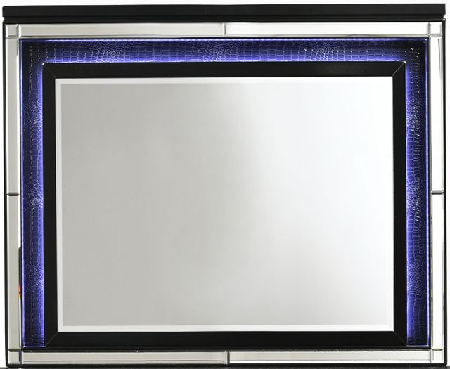 New Classic® Home Furnishings Valentino Black Mirror-1