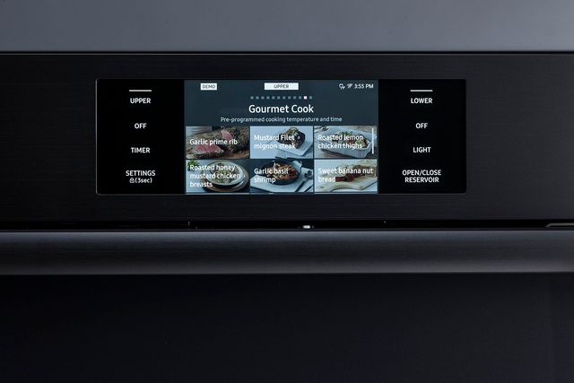 Dacor® Contemporary 30" Graphite Stainless Steel Electric Single Wall Oven-2