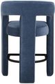 TOV Furniture Malone Blue Denim Chenille Counter Stool-4