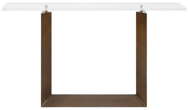 Uttermost® McElroy Bronze Modern Console Table-4