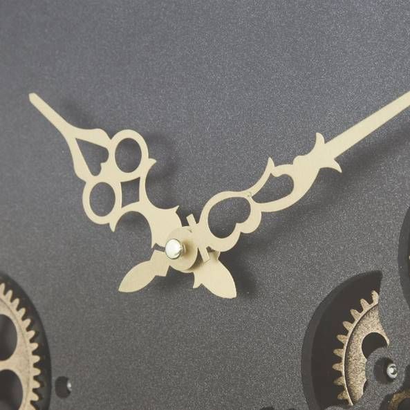 YHD Black Gear Clock-4