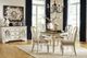 Signature Design by Ashley® Realyn 5-Piece Chipped White Dining Set-4