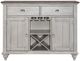Liberty Furniture Ocean Isle Antique White/Weathered Pine Buffet-2