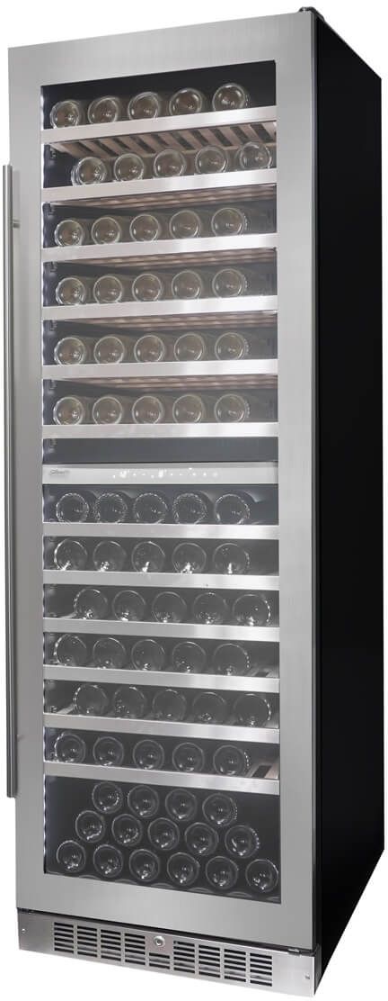 Silhouette® Professional™ Saxony 1 24" 4 Cu. Ft. Stainless Steel Frame Wine Cooler-3