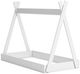 Signature Design by Ashley® Hallityn White Youth Twin Tent Complete Bed in Box-0