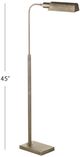 Bassett Mirror Clatsop Antique Brass Floor Lamp-1