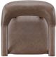 Steve Silver Co. Tournament Brown/Cherry Arm Chair with Casters-4
