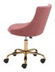 Zuo Modern Mathair Blush Office Chair-3