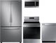 Samsung 4 Piece Stainless Steel Kitchen Package-0