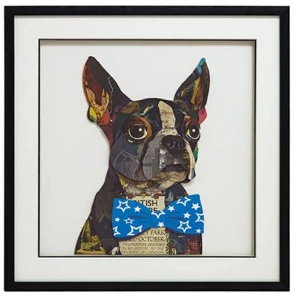 YHD Hipster Doggie I Wall Art-0