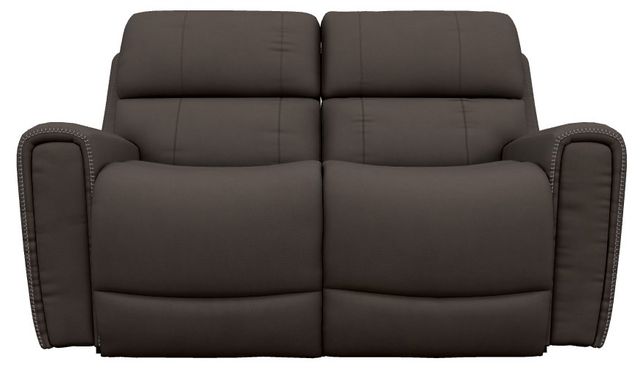 La-Z-Boy® Apollo Slate Leather Power Reclining Loveseat with Headrest and Lumbar-1