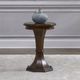 Liberty Furniture Arden Road Satin Cherry Round Chairside Table-1