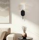 Renwil® Fico Matte Black Wall Sconce-1