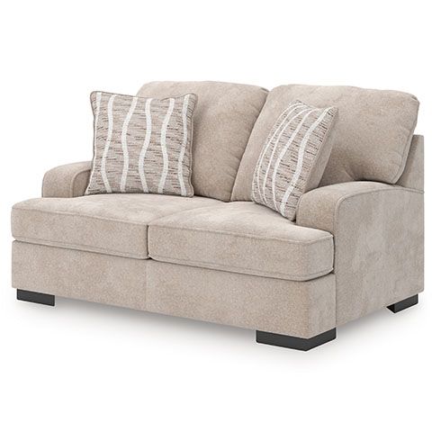 Benchcraft® High Profile Taupe Loveseat-2