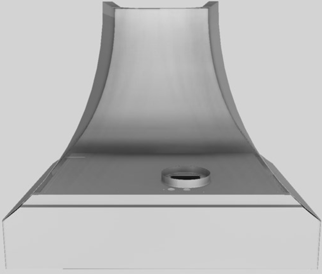 Vent-A-Hood® Designer Series 36" Stainless Steel Wall Mounted Range Hood-3