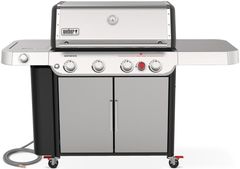 Weber® Grills® Genesis 4-Burner Stainless Steel Freestanding Natural Gas Grill