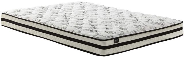 Sierra Sleep® by Ashley® Chime 2-Piece 8" Innerspring and Best Adjustable Base Queen Mattress Set-1