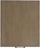 Hammary® Stella Umber Rectangular End Table with Gray Frame-4