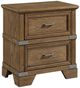 Intercon Forge Weathered Chestnut Nightstand-0