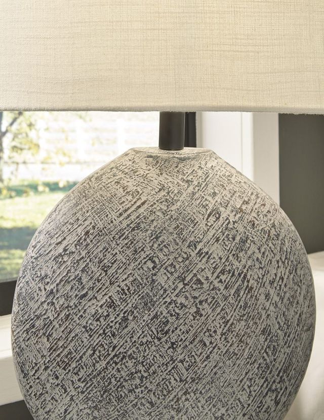 Signature Design by Ashley® Harif Beige Paper Table Lamp-1