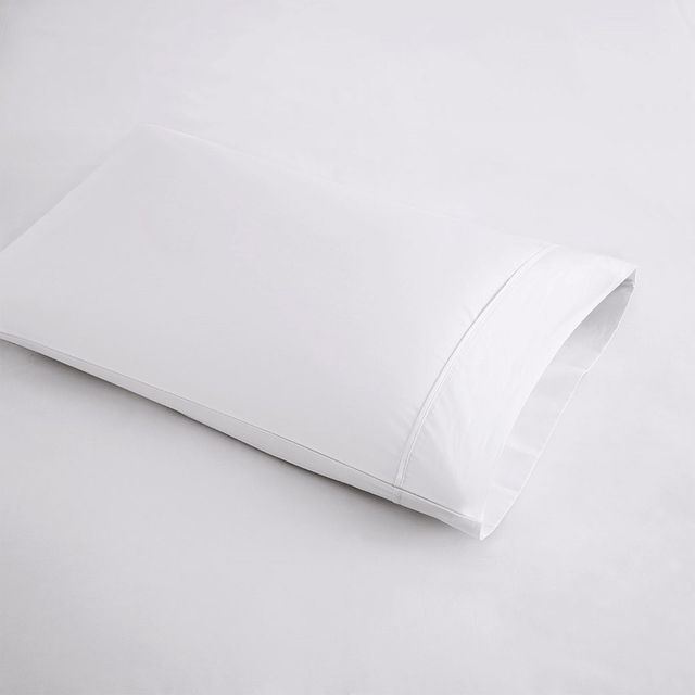 Olliix by Beautyrest White King 600 Thread Count Cooling Cotton Rich Sheet Set-1
