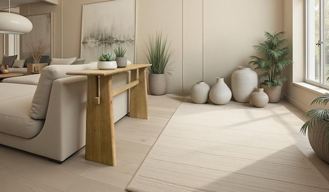 Nest Home Collections Natalie Weathered Timber Console Table-1