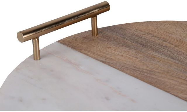 Renwil® Dinova Natural and White Tray-2