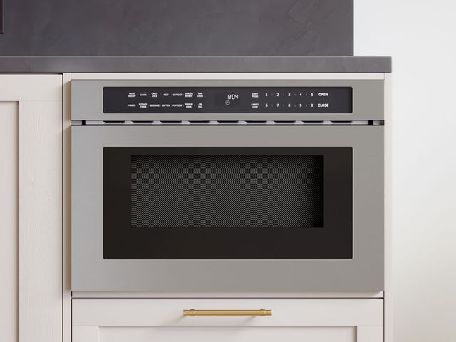 Zephyr 1.2 Cu. Ft. Stainless Steel Microwave Drawer-2