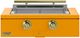 Caliber™ Rockwell 2-Burner Saffron Built-In Liquid Propane Grill with Brass Hardware-0