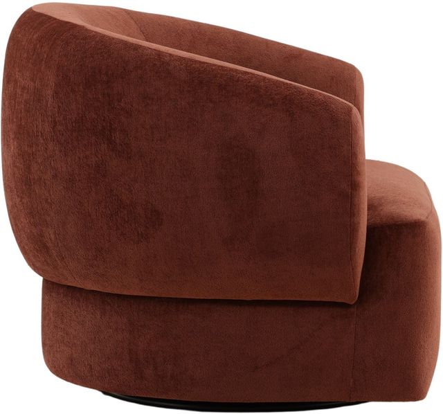 Dovetail Furniture Billie Rust Swivel Chair-2