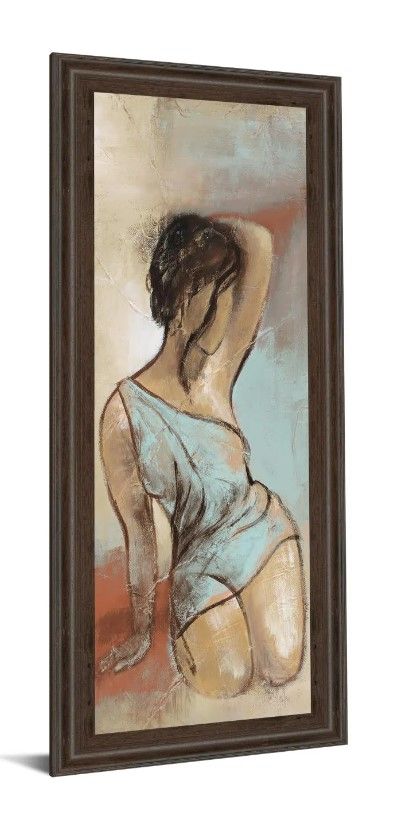 Classy Art Seated Woman Panel Il by Lannie Loreth Wall Art-1