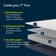 Serta® Perfect Day® 7” Wrapped Coil Firm Tight Top Twin XL Mattress in a Box-2