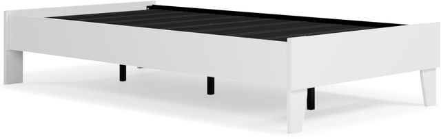 Signature Design by Ashley® Piperton 2-Piece White Twin Platform Bed Set-1