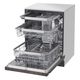 LG 24" PrintProof™ Black Stainless Steel Built In Dishwasher-3