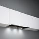 Falmec Design 34" Scotch Brite Stainless Steel with Black Glass Insert Range Hood-1