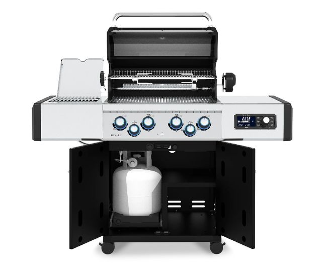 Broil King® Regal™ Q 490 Pro 4-Burner Black Freestanding Natural Gas Grill-1