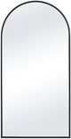 Renwil® Warren Matte Black Accent Mirror-0
