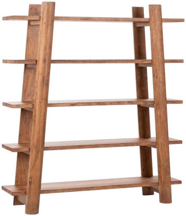 Classic Home Pomona Golden Wheat Bookshelf-0