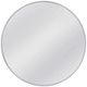 Bassett Mirror Portia Brushed Silver Wall Mirror-0