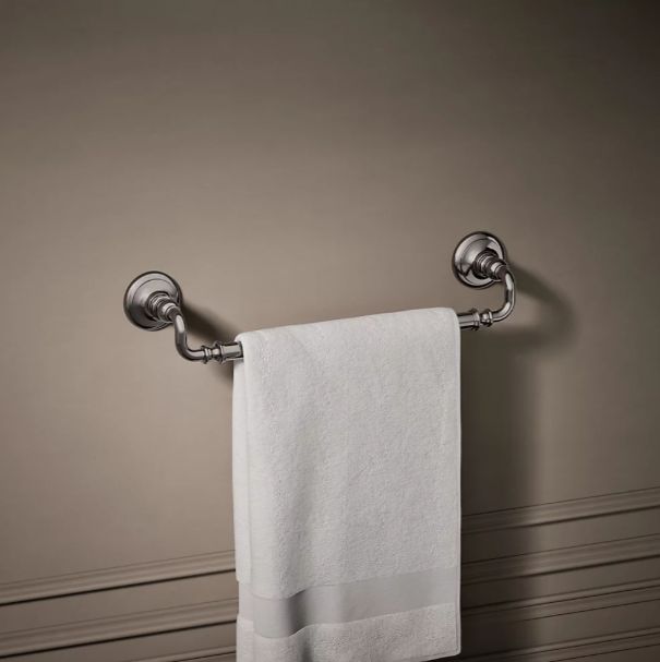 KOHLER® Artifacts® Vibrant Titanium 18" Towel Bar-1
