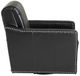 Powell® Carter Black Swivel Accent Chair-4
