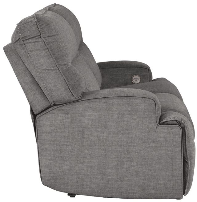 Signature Design by Ashley® Coombs Charcoal Two Seat Reclining Power Sofa-3