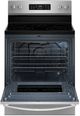 Whirlpool® 30" Stainless Steel Freestanding Electric Range with Air Cooking Technology and Steam Clean-1