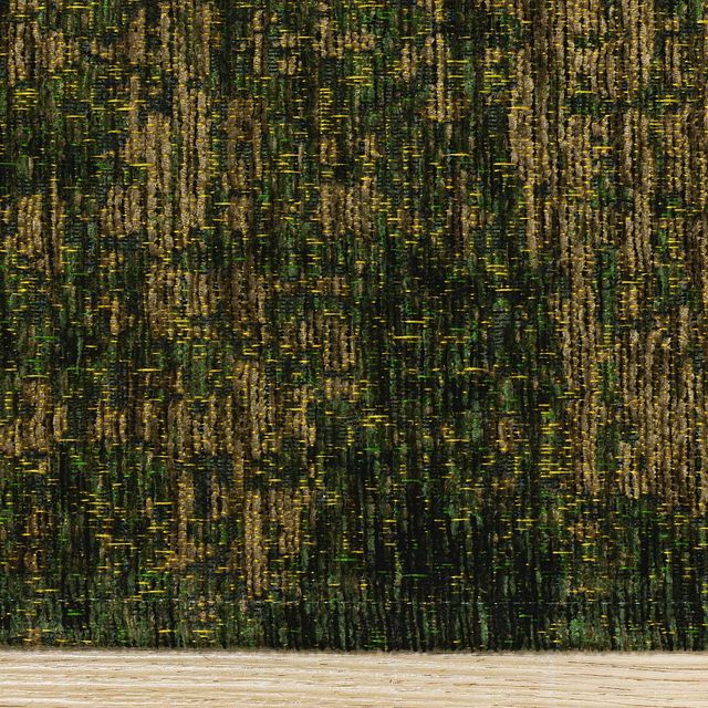 Kalora Interiors Cathedral Black/Green Tree Bark 5'x8' Area Rug-2