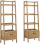 Coaster® Fabian 2-Piece Light Brown Bookshelf with Drawer Set-0