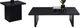 Coaster® Max 2-Piece Black Occasional Table Set-0