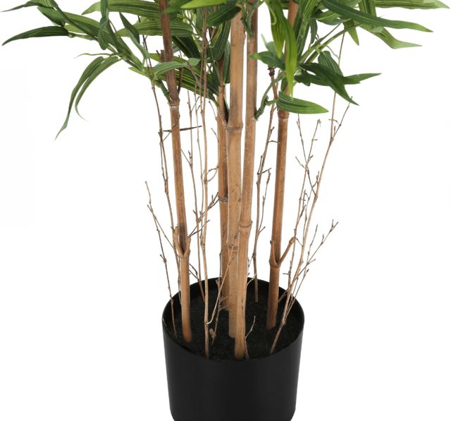 Monarch Specialties Inc. Green/Black 50" Artificial Potted Bamboo Tree-1