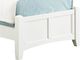 Vaughan-Bassett Bonanza White Full Sleigh Bed-1